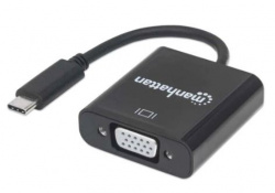 Convertidor USB C a VGA MANHATTAN 151771